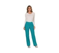 Cherokee Revolution Female Cargo Trousers Teal Blue 3XL