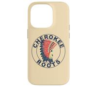 Cherokee Roots Peoples Headdress Native American Tribe Case for iPhone 14 Pro