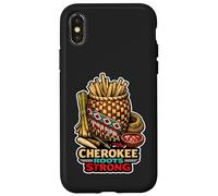 Cherokee Roots Strong Indigenous Heritage Power Case for iPhone X/XS