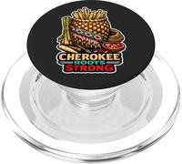 Cherokee Roots Strong Indigenous Heritage Power PopSockets PopGrip for MagSafe