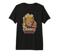 Cherokee Roots Strong Indigenous Heritage Power Premium T-Shirt