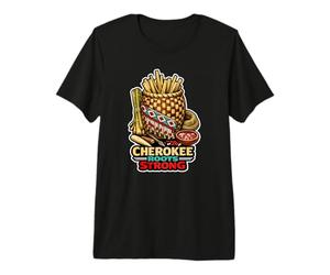 Cherokee Roots Strong Indigenous Heritage Power Premium T-Shirt