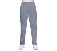 Cherokee Women - Woman Scrub Trouser Originals - Medical Clothing - Elastic Waist - Easy Pull-on - WWE4200 - Grey - XXS