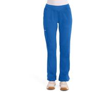 Cherokee Women - Woman Scrub Trouser Revolution - Medical Clothing - with Cargo Pockets - Easy Pull-on - WWE110 - Royal - XXS