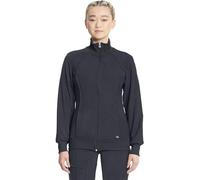 CHEROKEE Women's Infinity Zip Front Warm-up Jacket, Pewter, X-Small