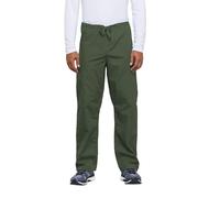 CHEROKEE Workwear Scrubs Unisex Cargo Pant, Olive, 5X-Large
