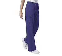 CHEROKEE Workwear Scrubs Unisex Stretch Cargo Pant, Grape, 5X-Large
