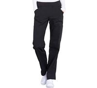 Cherokee WW Professionals Mid Rise Straight Leg Pull-on Cargo Pant