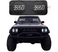 Cherokee XJ Accessories, Windshield Sunshade, Banner, Sun Shield, Fits Every Year XJ 1984-2001, Custom fit