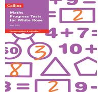 Cherri Moseley Year 1/P2 Maths Progress Tests for White Rose Paperback Book Cherri Moseley Multicolor