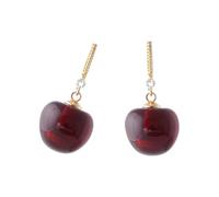 Cherries Dangle Earrings Drop Earrings Multifuntional Cherries Ear Jewelry Fashion Fruit Jewelry Unique For Daily Ear