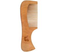 'Cherries with Leaf' Wooden Comb (HA00052461)