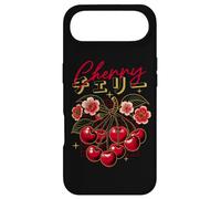 Cherry チェリー Retro Japanese Sakura Aesthetic for Women Men Case for iPhone Air