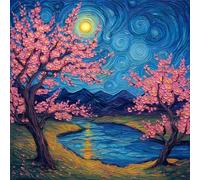 cherry 1000 Piece Jigsaw Puzzles for Adults Educational Games Jigsaw Puzzle Home Decoration for Adults and Kids Age 12 Years Up 38x52/1000pcs