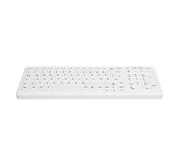 CHERRY AK-C7000 Sanitizable Hygienic Keyboard with Number Plate White