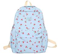 Cherry Backpack Aesthetic Backpack Backpack Laptop Travel Casual Backpack Garnishing Set (Blue, One Size)