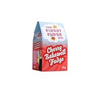 Cherry Bakewell Crumbly Fudge Gift Box By The Finest Fudge Co