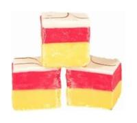 Cherry Bakewell Fudge │ Gift Jar │ 500g │ Original Cherry Bakewell Fudge - Retro Sweets Victorian Gift Jar by Candy Hive - Timeless Treats, Authentic Flavour