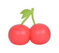 Cherry Balls Realistic Cherry Fun Ball Thermoplastic Rubber 14CM Provides A Realistic And Soft Tactile Experience Brings Fun And Relaxation For Family Friends Youth Teens Offices Work Classroom Study