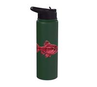 Cherry Barb Puntius titteya Freshwater Aquarium Fishkeeper Stainless Steel Insulated Water Bottle