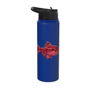 Cherry Barb Puntius titteya Freshwater Aquarium Fishkeeper Stainless Steel Insulated Water Bottle