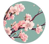 Cherry Blossom 1000 Pieces Dope Jigsaw Puzzles Stress Reliever Family Game Unique Gifts for Adults 1000pcs (67.5x67.5cm)