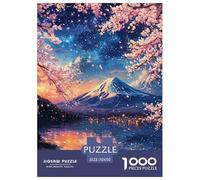 Cherry Blossom 1000 Pieces Premium Jigsaw Age 12+ Quirky, Abstract Design, Home Decoration, Educational, Challenging Puzzle Games 70x50cm/1000pcs