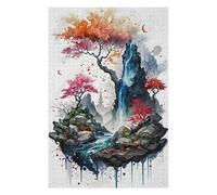 Cherry Blossom 8 Wooden Jigsaw Puzzle for Adults, 1000 PCS