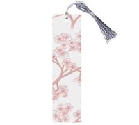 Cherry Blossom Aesthetics Bookmark, Thin Durable Page Marker for Reading, Students & Book Lovers