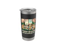 Cherry Blossom Appreciation Society Panda Stainless Steel Insulated Tumbler