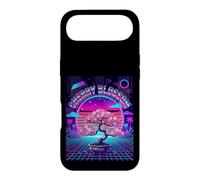 Cherry Blossom Bonsai Tree Retro Vaporwave Case for iPhone Air