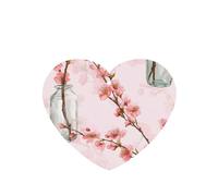 Cherry Blossom Branch Printed Lavender Scented Air Freshener Card, Suitable For Cars, Bedrooms, Wardrobes, Shoe Cabinets
