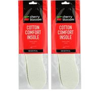 Cherry Blossom Cotton Comfort Insole | Breathable Insoles That Help to Prevent Sweaty feet Neutral (Pack of 2)