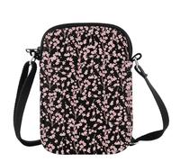 Cherry Blossom Crossbody Bag Sakura Flower Gifts Cherrys Blossoms Lover Gifts Japan Sakura Shoulder Bag (Cherry Blossom cb3)