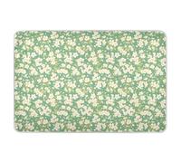 Cherry Blossom Flowers Green Extra Large Resuable Bed Underpads Highly Absorbent Diaper Changing Pad Slip-Resistant Cradle Mattress for Infant Toddler 52" L x 34" W