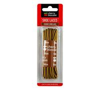 Cherry Blossom Footwear Chunky Cord Lace Shoelaces, Yellow/Tan, 140cm