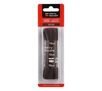 Cherry Blossom Footwear Flat Lace Shoelaces, Brown, 100cm