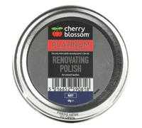 Cherry Blossom Footwear Renovating Polish, Leather Shoe Care, Restores Faded Leather, High Shine Finish, 40g, Available in Black, Brown, Navy, Oxblood, Gray, White, Red & Black 80g (NAVY)