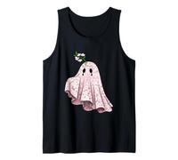 Cherry Blossom Ghost Sad Spirit Kawaii Bloom Tank Top
