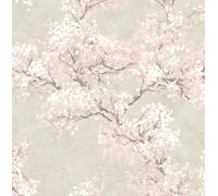 Cherry Blossom Grove Floral Peel And Stick Wallpaper