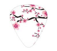 Cherry Blossom Guitar Pick 12 Picks Fashion Personalized Bass Pick Durable Electric Guitar Plectrums Instrument Accessories