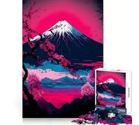 Cherry Blossom Japan Magic for Adults 1000 Piece Jigsaw Puzzle Cognitive Workout Restful Escape No Rough Edges Ideal Present (50x75cm)