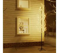 Cherry Blossom LED Tree, Warm White 368 Energy-Efficient LEDs, 300 cm Tall, Artificial Christmas Tree with 8 Lighting Modes, Outdoor & Indoor Holiday Decor