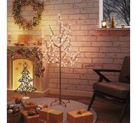 (368) vidaXL Cherry Blossom LED Tree Warm White Christmas Light Display Multi Sizes