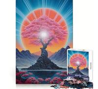Cherry Blossom Nova 1000 Pieces Jigsaws Adults Puzzles Gifts Mental Workout Peaceful Escape Thoughtful Xmas (38x52cm)