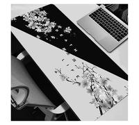 Cherry Blossom Pagoda Mouse Pad Gaming Notbook Computer Speed Pc Gamer Keyboard Desk Mat Big Mousepad(90x40cm)