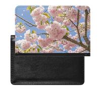 Cherry Blossom Passport Holder ID Card Protector Case Holder Travel Pack Unisex-adult Waterproof Passport