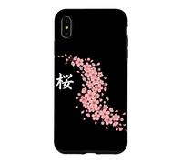 Cherry Blossom Petals Blooming Sakura Japanese Aesthetic Case for iPhone XS Max