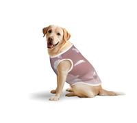 Cherry Blossom Petals Falling Print Breathable Dog Clothes Dog Shirts