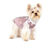 Cherry Blossom Petals Falling Print Pet T-Shirt - Summer Dog Clothes Soft Puppy Apparel Outfit for Small Dogs and Cats Daily Outdoor Wear